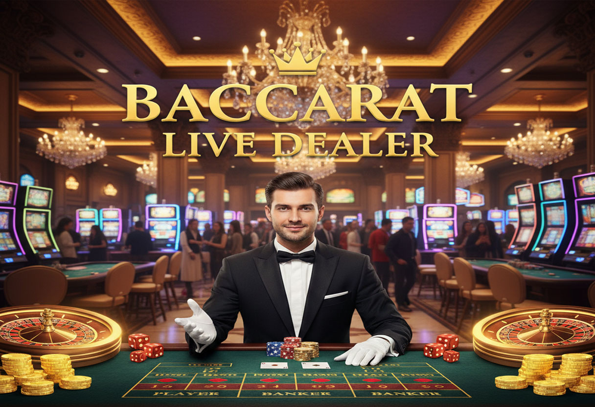 Baccarat Live Dealer: Cara Bermain dan Menang
