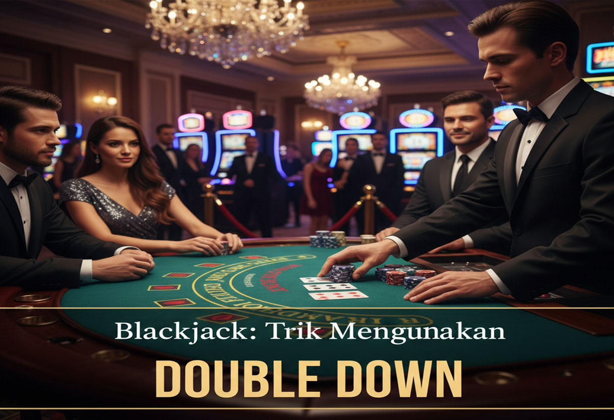 Blackjack: Trik Menggunakan Double Down